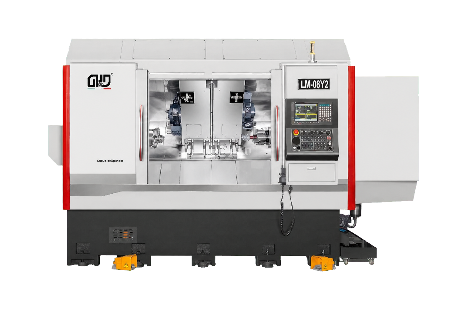 GKD LM08Y2 double-spindle double-turret turn-mill center